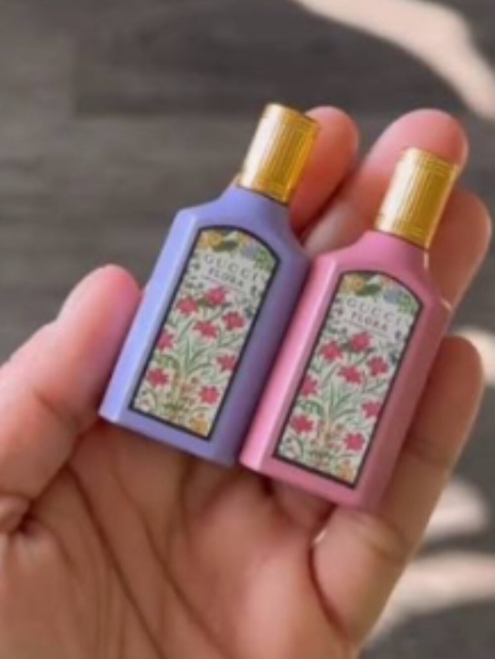 NEVER OPENED Gucci Flora Mini Set Magnolia and Gardenia 5 mL each
